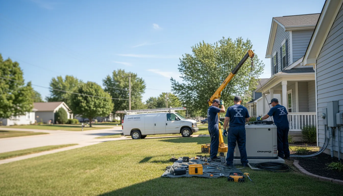 Generator Installation in Clarks Hill, SC near me